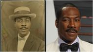 Eddie Murphy and his lookalike (Images via Tumblr & Getty)